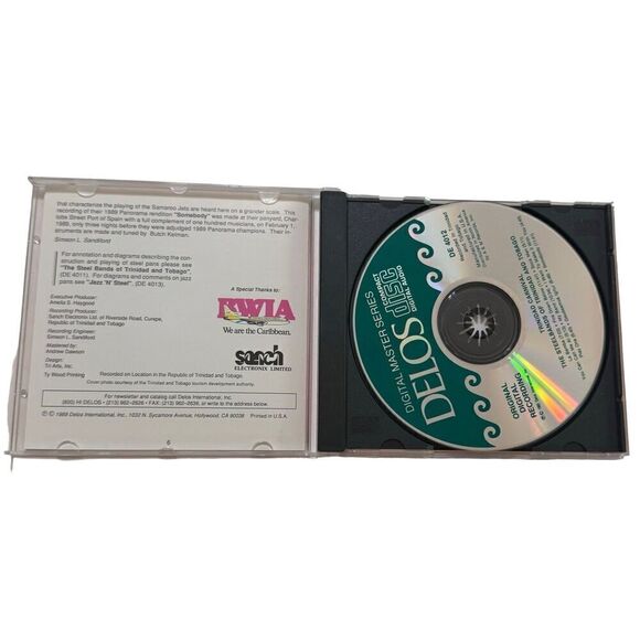 STEEL BAND/TOBAGO - TRINIDAD CARNIVAL: STEELBANDS OF TRINIDAD & TOBAGO (CD, 1989 - Picture 3 of 5